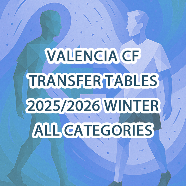 Transfer tables of VCF 2025/2026 winter