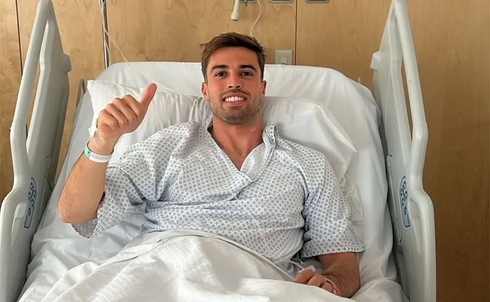 レンタル中のアルベルト・マリが手術を受ける