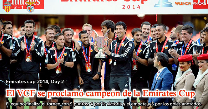 El VCF se proclamo campeon de la Emirates Cup 2014 - エミレーツカップ2014優勝