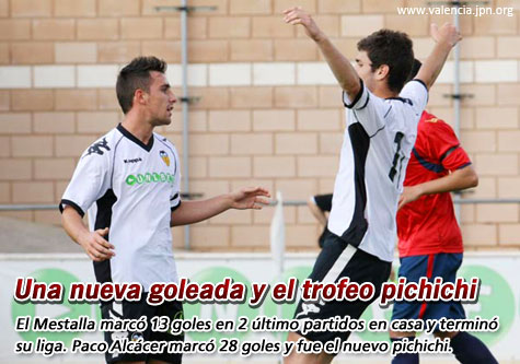 Una nueva goleada y el trofeo pichichi - 再びゴールショーでパコ・アルカセルが得点王獲得
